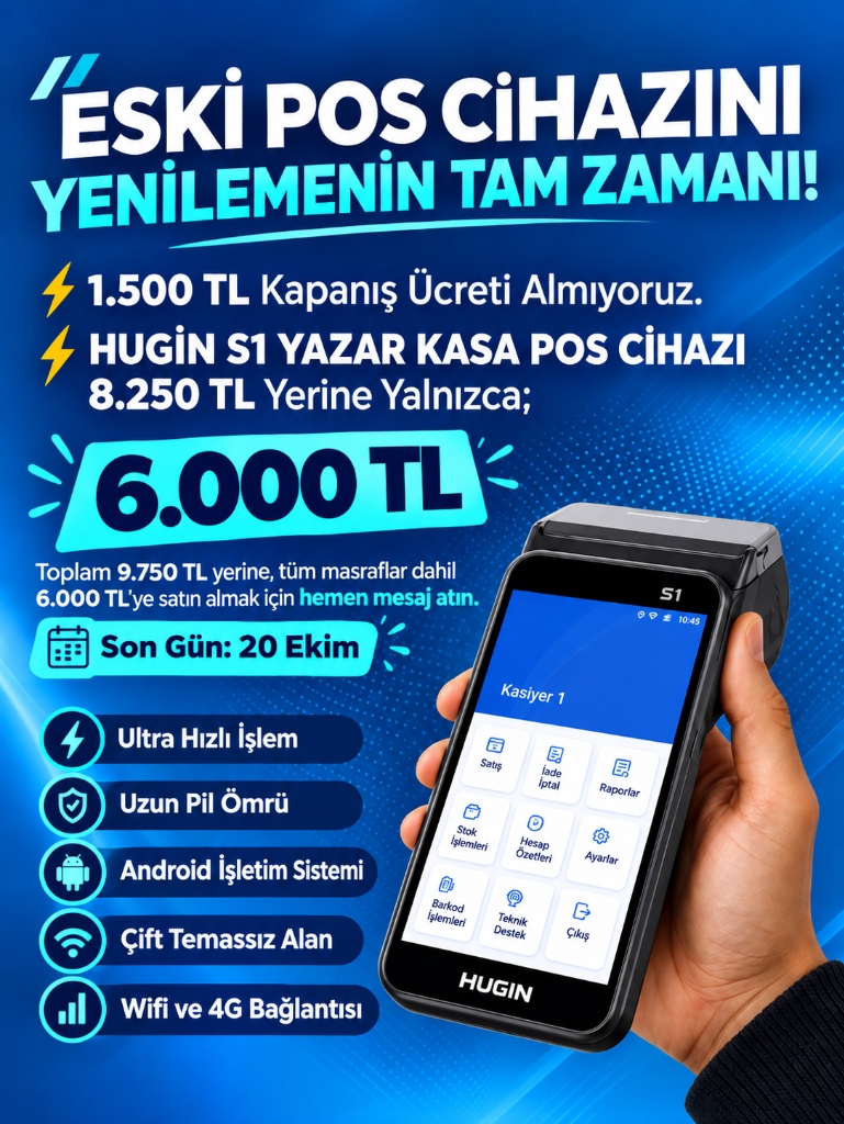 Hugin S1 POS Dönüşüm Kampanyası Ankara